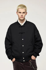 Elegant Chinese Style Fleece Jacket