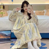 Korean Style Nightgown Sleepwear