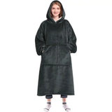 Soft Blanket Hooded Sweatshirt with Pockets