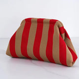 Handmade Knitted Women Beach Clutch Handbag
