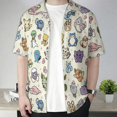 Funny Cartoon Short Sleeve Shirt
