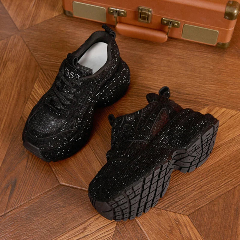 Women's Rhinestone Sneakers