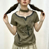 Vintage Halter Wasteland Punk T-Shirt