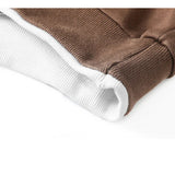 O-neck Solid Color Sweatshirt