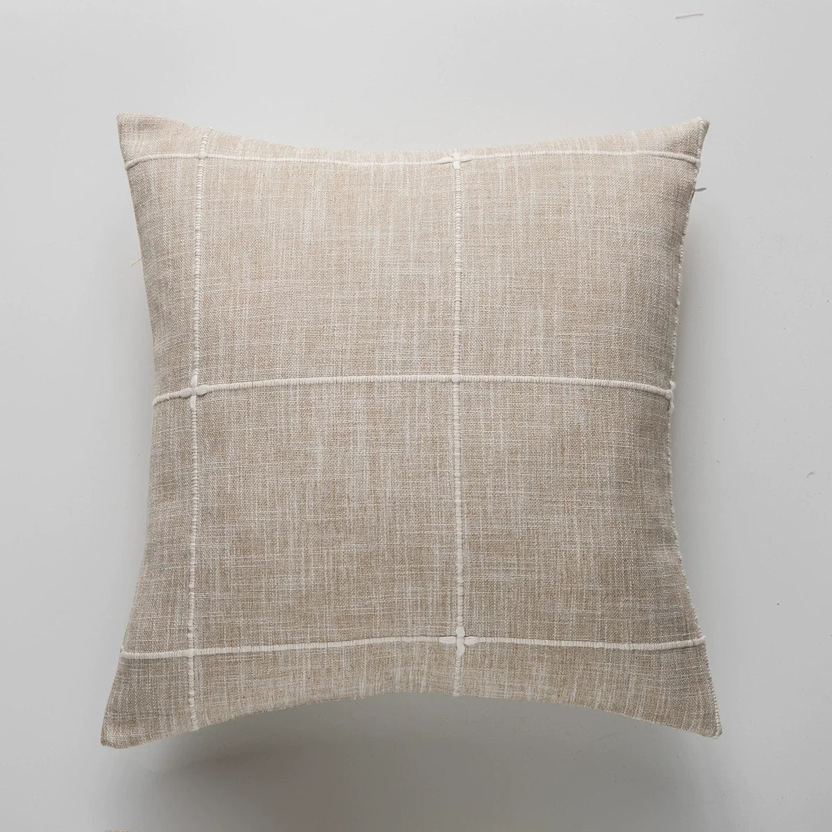 Pillow Embroidery Square Pillowcase for Bedroom