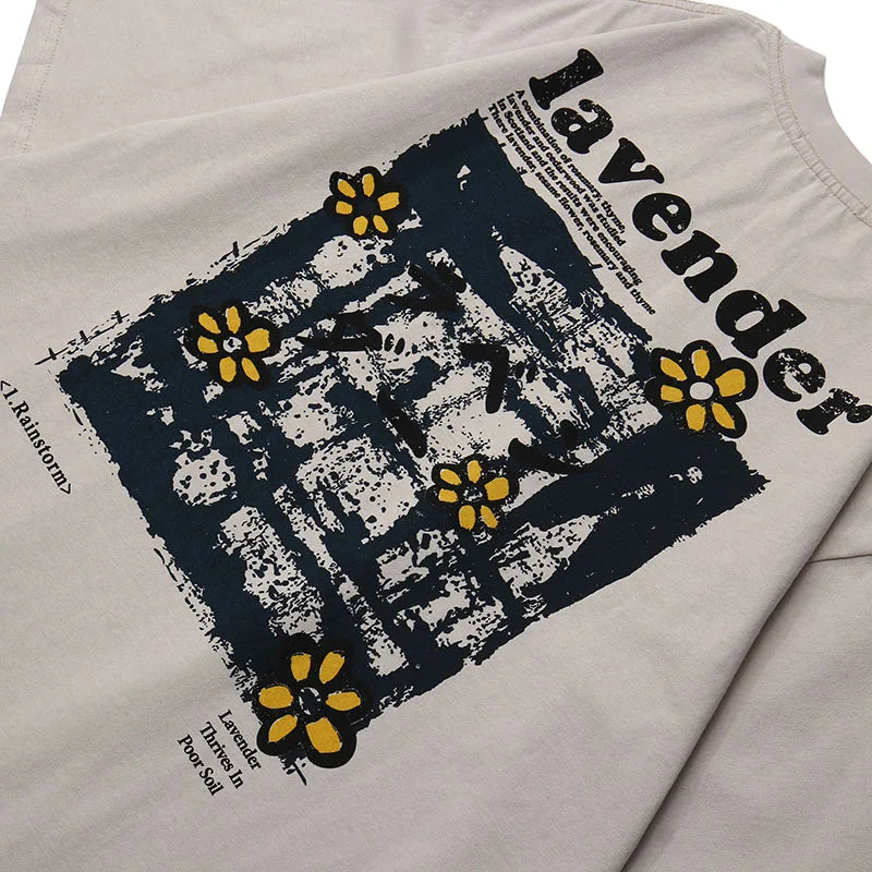 Oversize Floral Hip Hop Summer T-Shirt