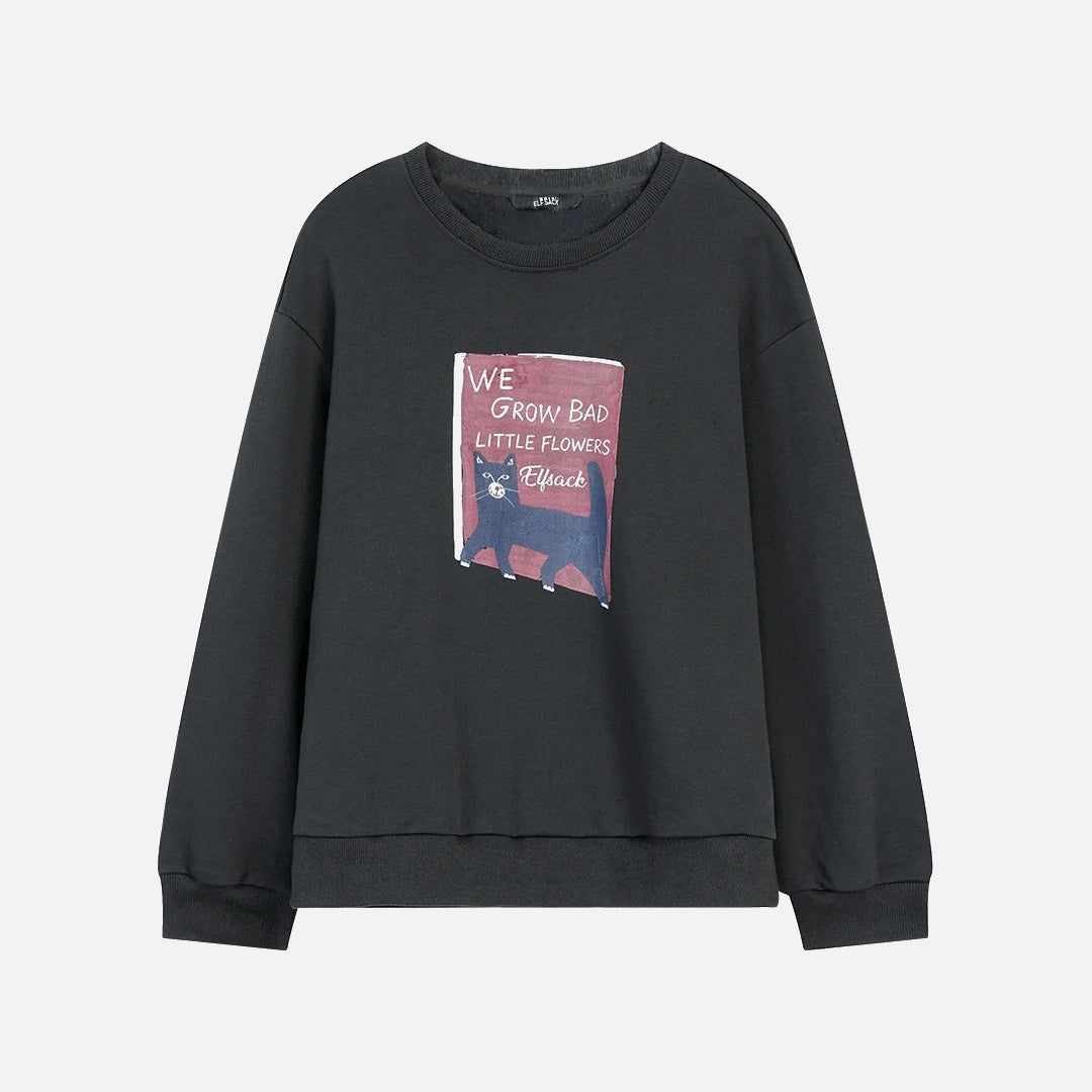 Graphic Cute Autumn Sweatshirts