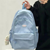 Nylon Multi-pocket School Backpack