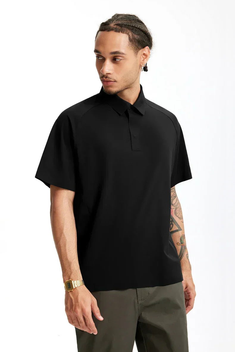 Basic Color Quick Dry Polo T-Shirt