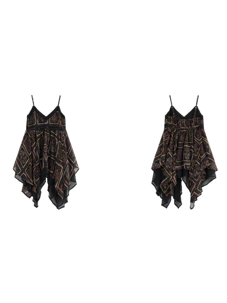 Korean Camisole Design Vintage Beach Top