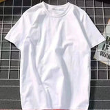Oversized V-Ausschnitt Retro-Shirt