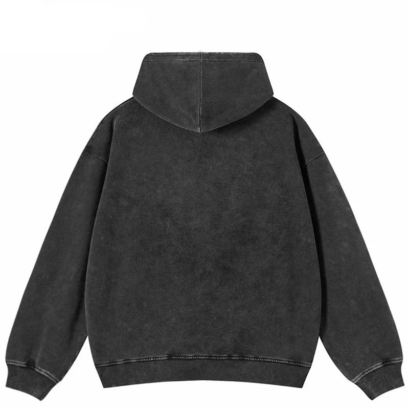 Faded Hip Hop Graphic Hoodie