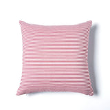 Red Striped Cushion Cover