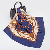 Summer Concert Silk Satin Head Scarf