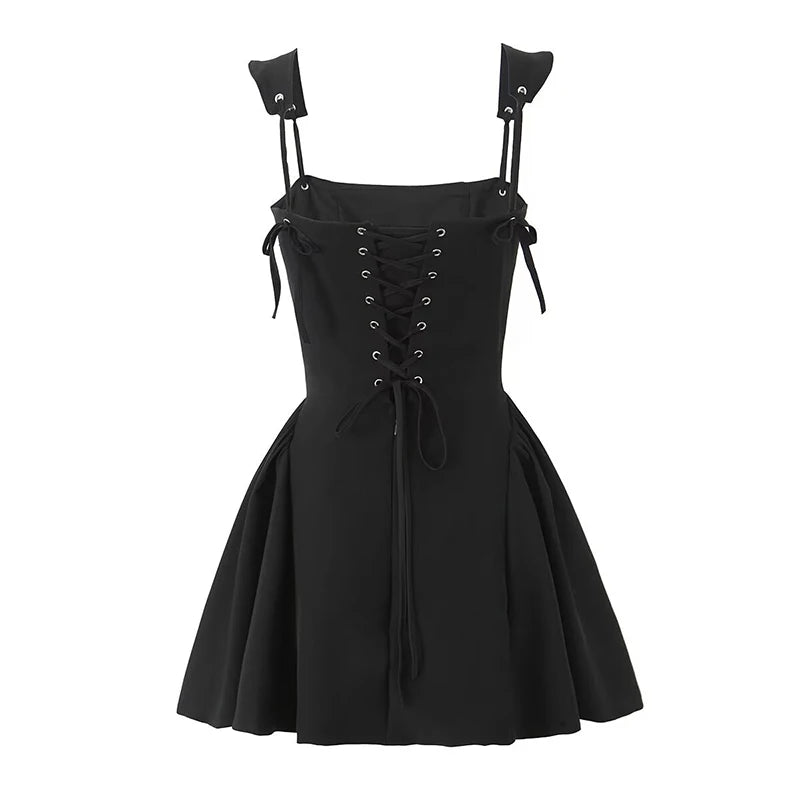 Corset Lace Ball Mini Dress