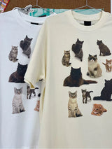 Y2k Cat Party Casual T-shirt