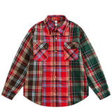Plaid Oversized Flannel Shirt