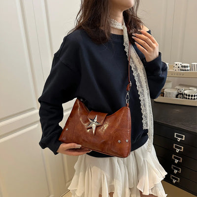 Y2K Vintage Star Rodeo Shoulder Bag