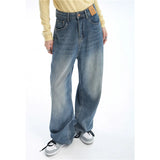 Vintage Wide-leg Skater Girl Jeans