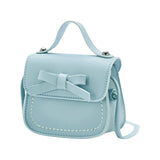 Cute Leather Bow Messenger Bag