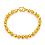Vintage Gold Beaded Bracelet