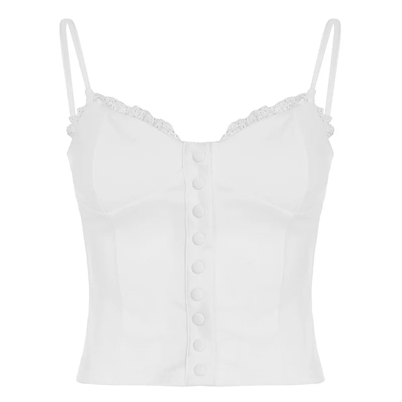 Sweetheart White Vanilla Top