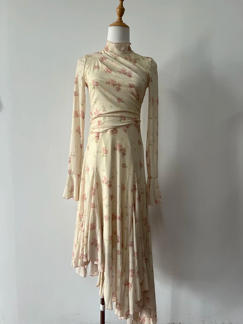 Fairycore Butterfly Off Shoulder Midi Dress