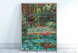 Monet Abstract Landscape Art