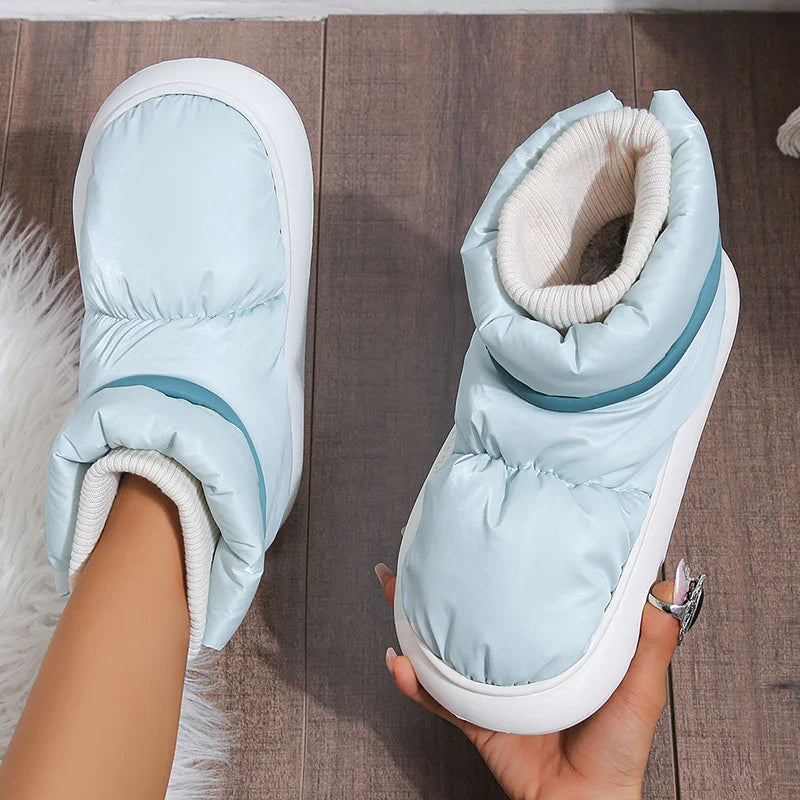 Winter Cotton Padded Thick Sole Shoes
