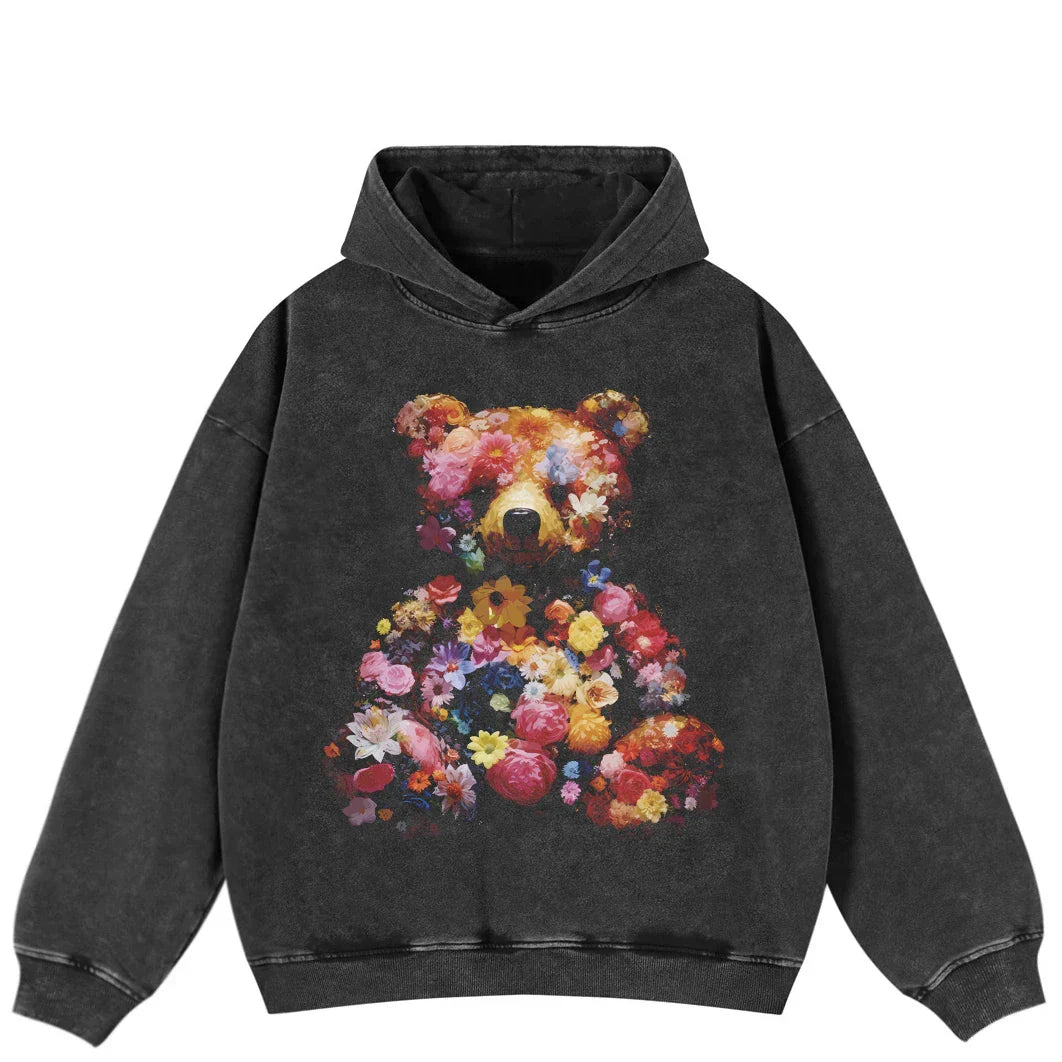 Funny Doberman Graphic Oversized Hoodie