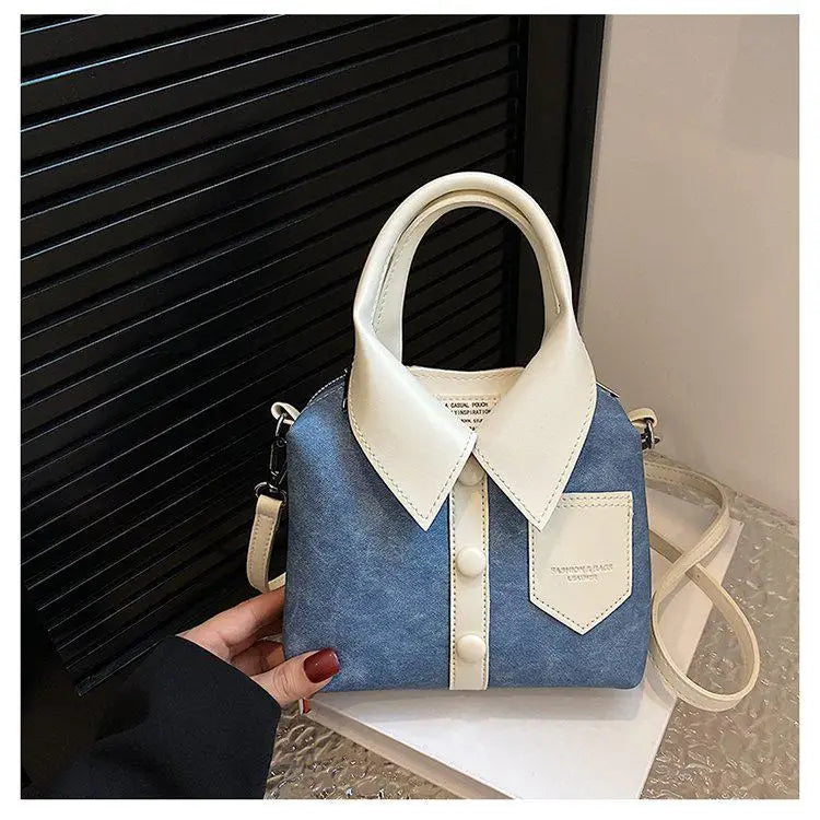 Fake Shirt Style Cross Bags