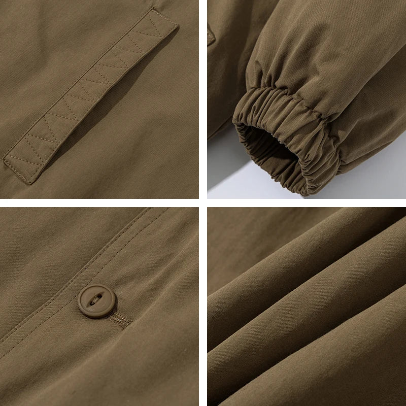Vintage Padded Winter Puffer Jacket