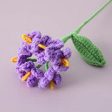Handwoven Knitted Graduation Cute Mini Bouquet Flower