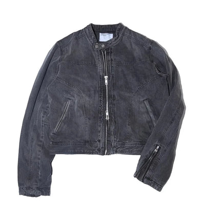 Y2K Washed Zip Jacket