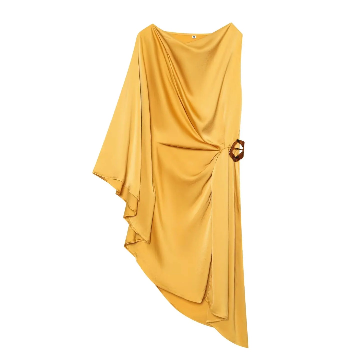 Old Money Satin Spring Midi Dress