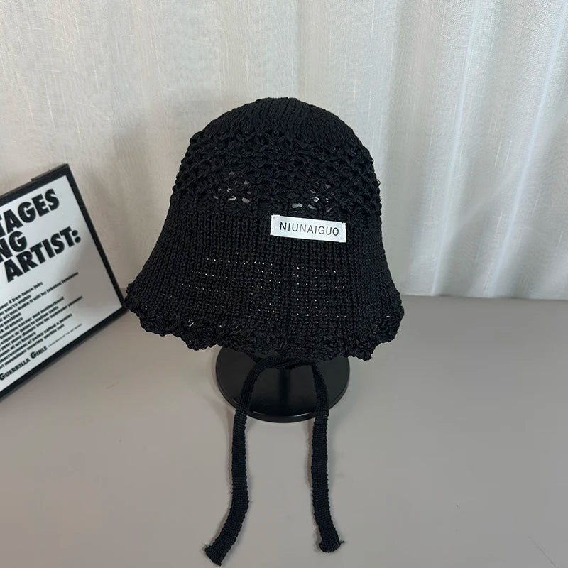 Knitted Letter Buet Hat