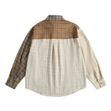 Plaid Loose Casual Oversize Long Sleeve Shirt