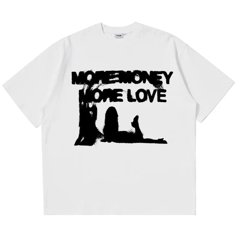 Y2K More Money More Love T-shirt