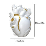 Mechanical Heart Cardiac Vintage Vase