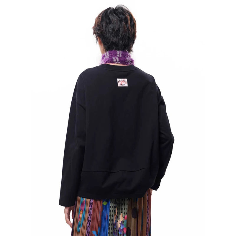 Horse Graphic Print Sweatshirt