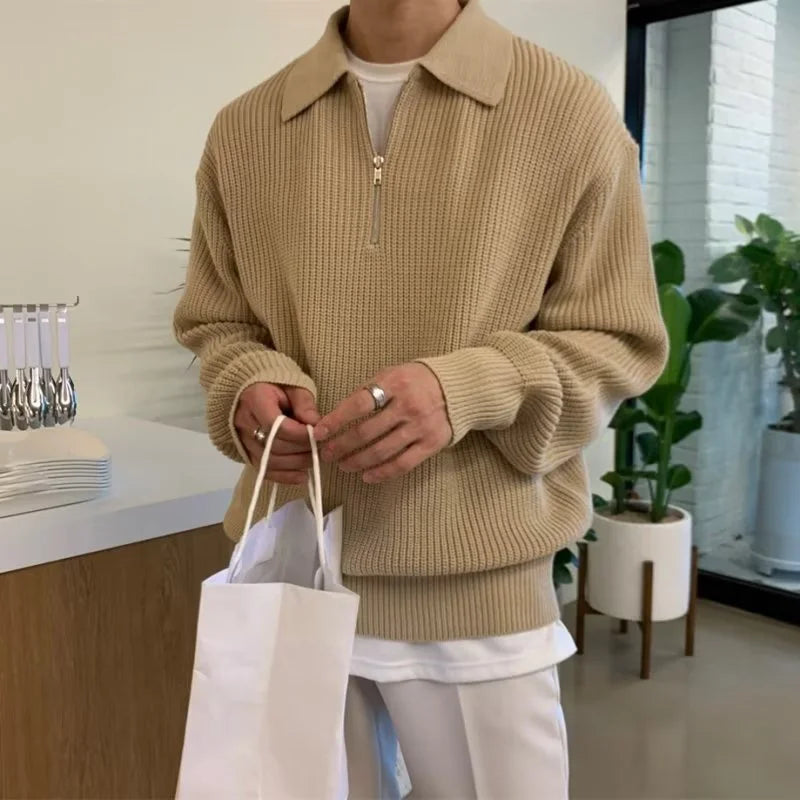 Old Money Korean Style Sweater