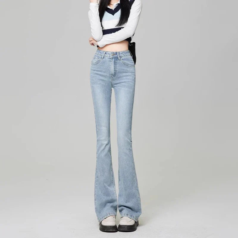 Flare High Waist Bell Bottom Jeans