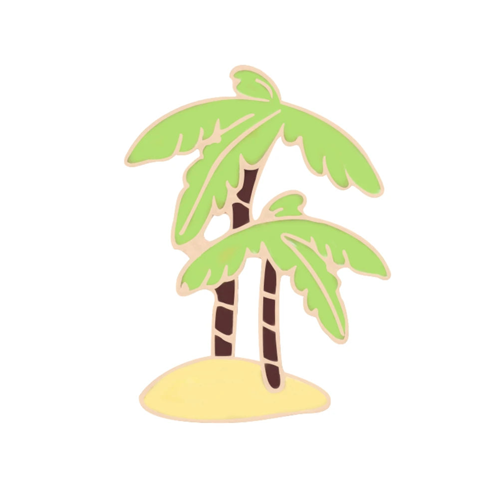Enjoy Summer Holiday Brooches