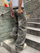 Y2K Vintage Washed Low Rise Denim Jeans