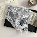 Women's Transparent Triangular Bandana