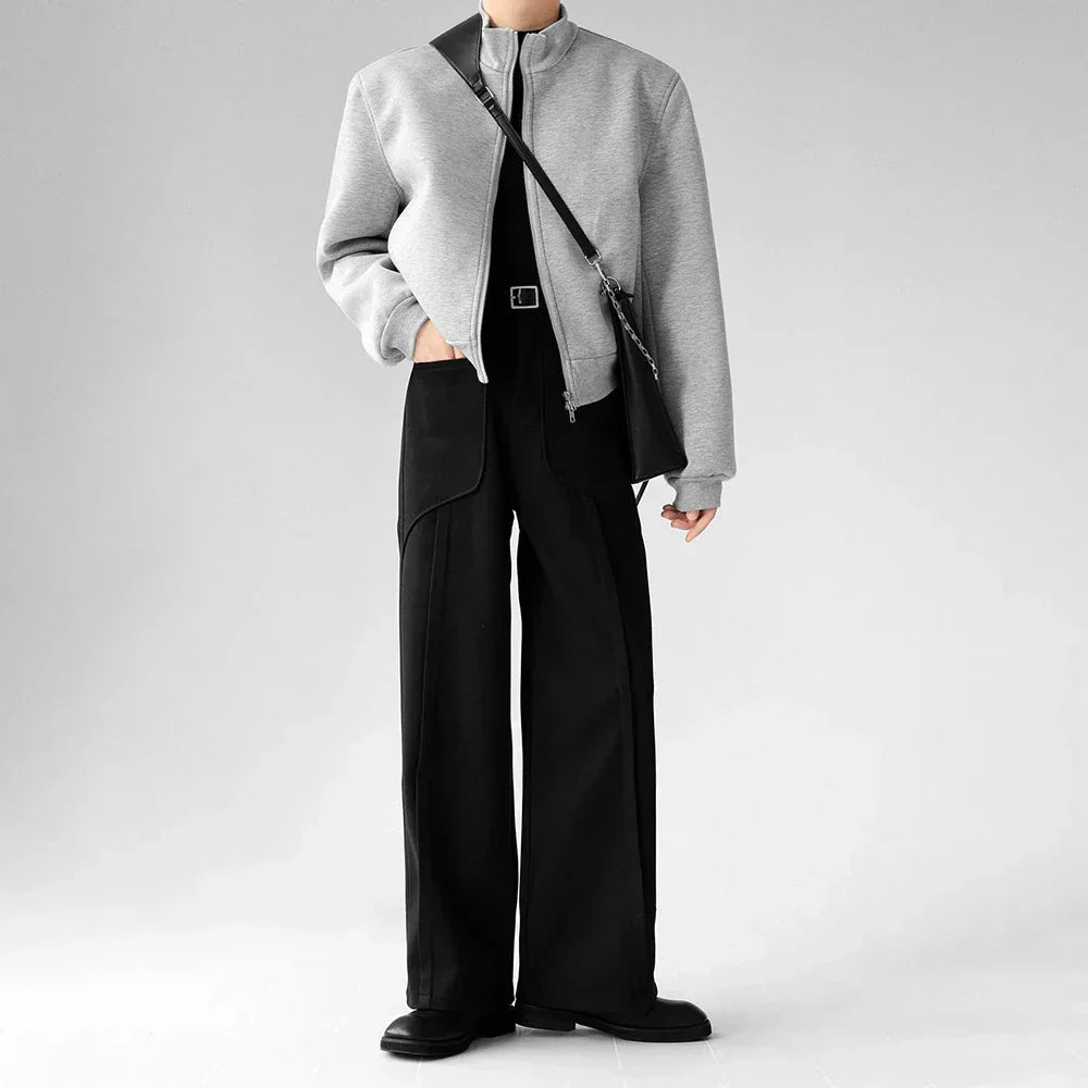 Korean Style Straight Leg Pants