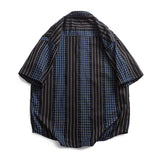 Plaid Striped Loose Shirt