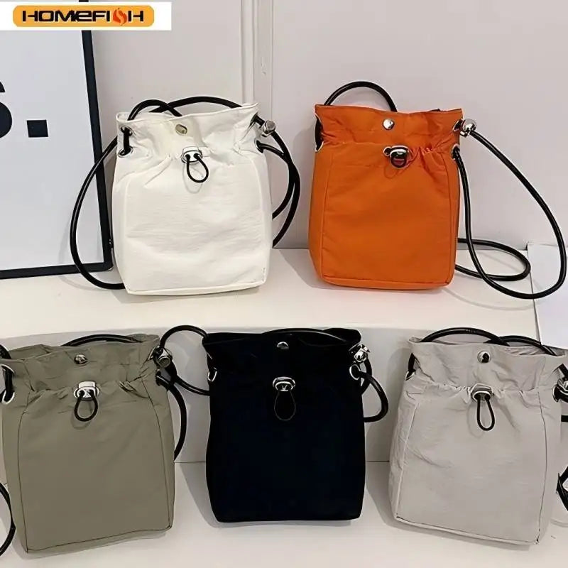 Nylon Crossbody Wallet Shoulder Bag