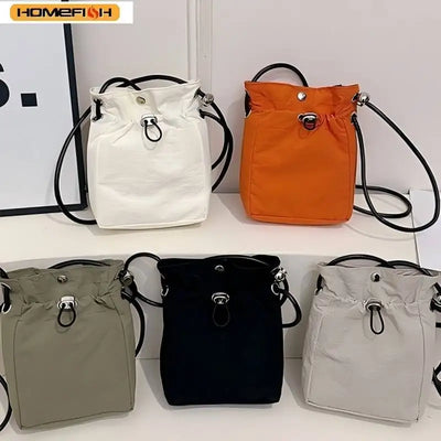 Nylon Crossbody Wallet Shoulder Bag
