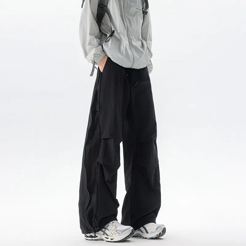 Lightweight Cargo Wide Leg Pants